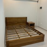 Bed + Nightstand Solid Fineteak Furniture