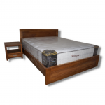 Bed + Nightstand Solid Teak Furniture